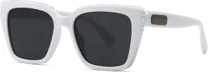Luxury Diamond Sunglasses Women for Men Fashion Vintage Sun Glasses Popular Punk Uv400 Crystal Shades