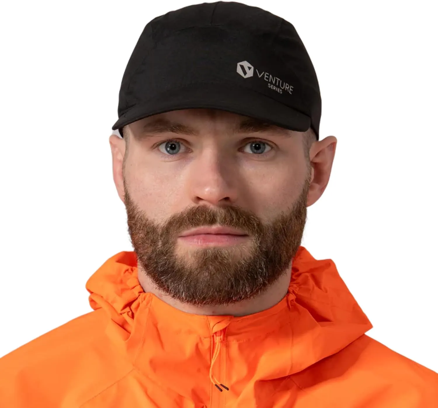 Mac in a Sac Ultralite Men's Running Cap - Highly Waterproof and Breathable - Reflective Detailing and Sun Protection