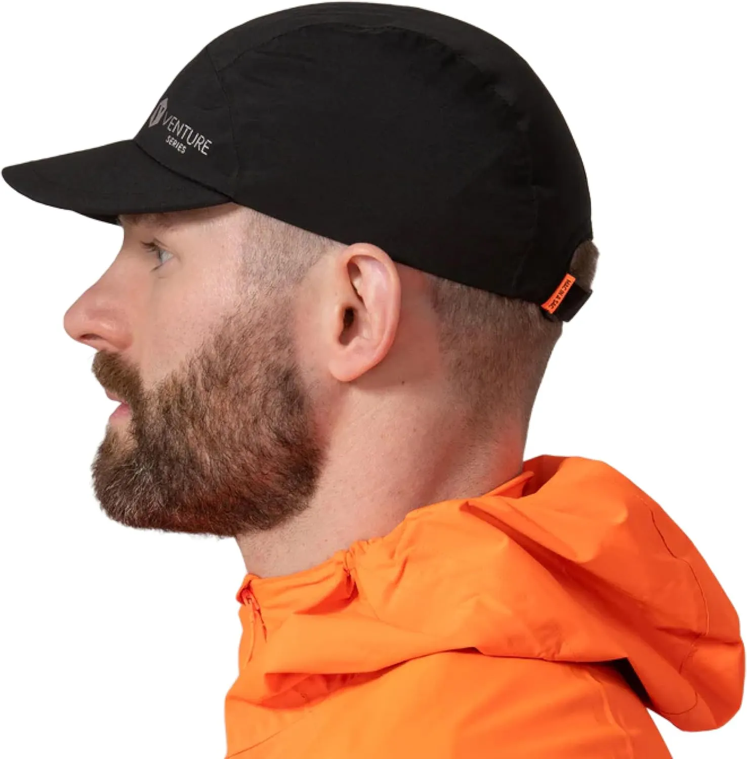 Mac in a Sac Ultralite Men's Running Cap - Highly Waterproof and Breathable - Reflective Detailing and Sun Protection