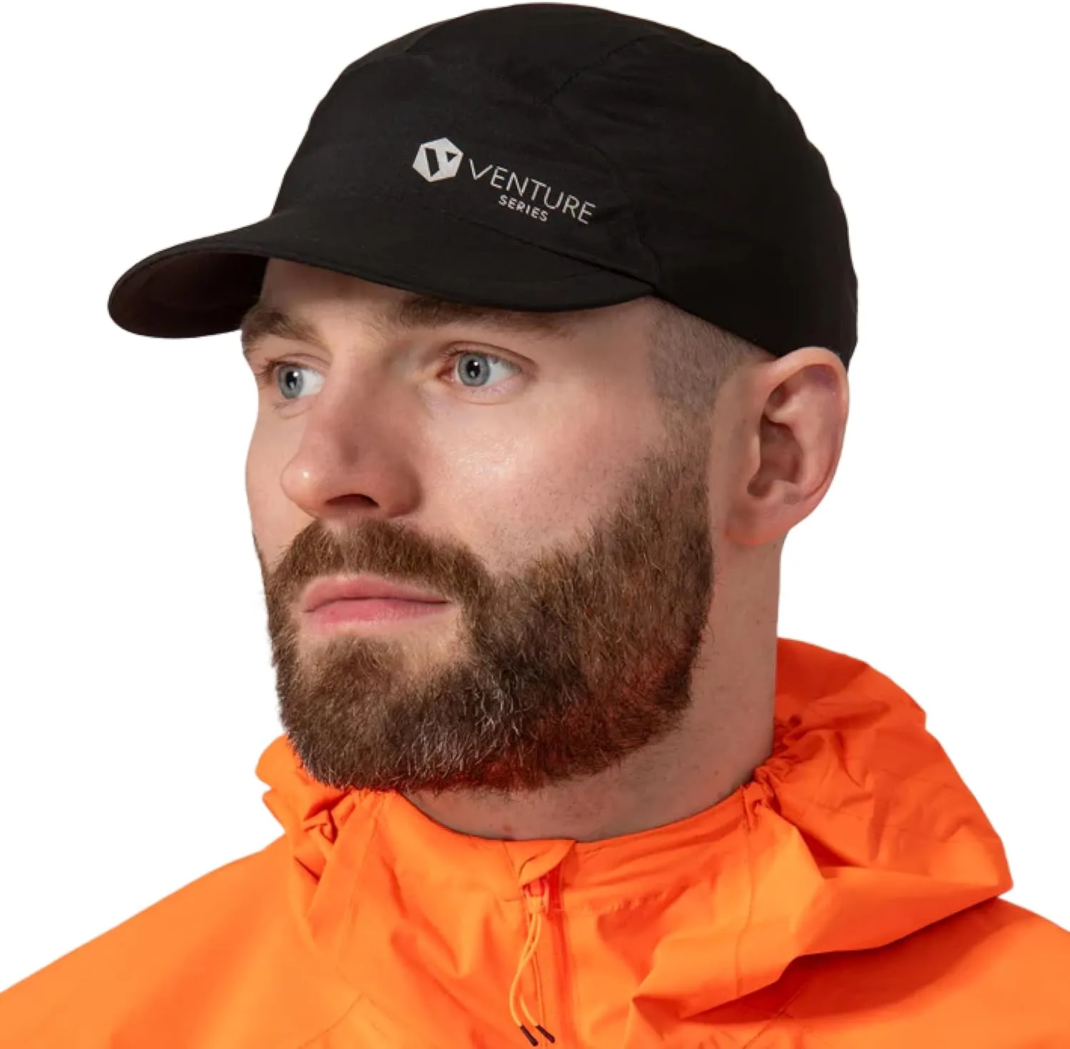 Mac in a Sac Ultralite Men's Running Cap - Highly Waterproof and Breathable - Reflective Detailing and Sun Protection