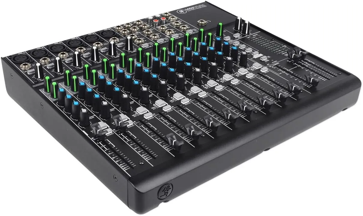 Mackie 1402VLZ4, 14-channel Compact Mixer with High Quality Onyx Preamps