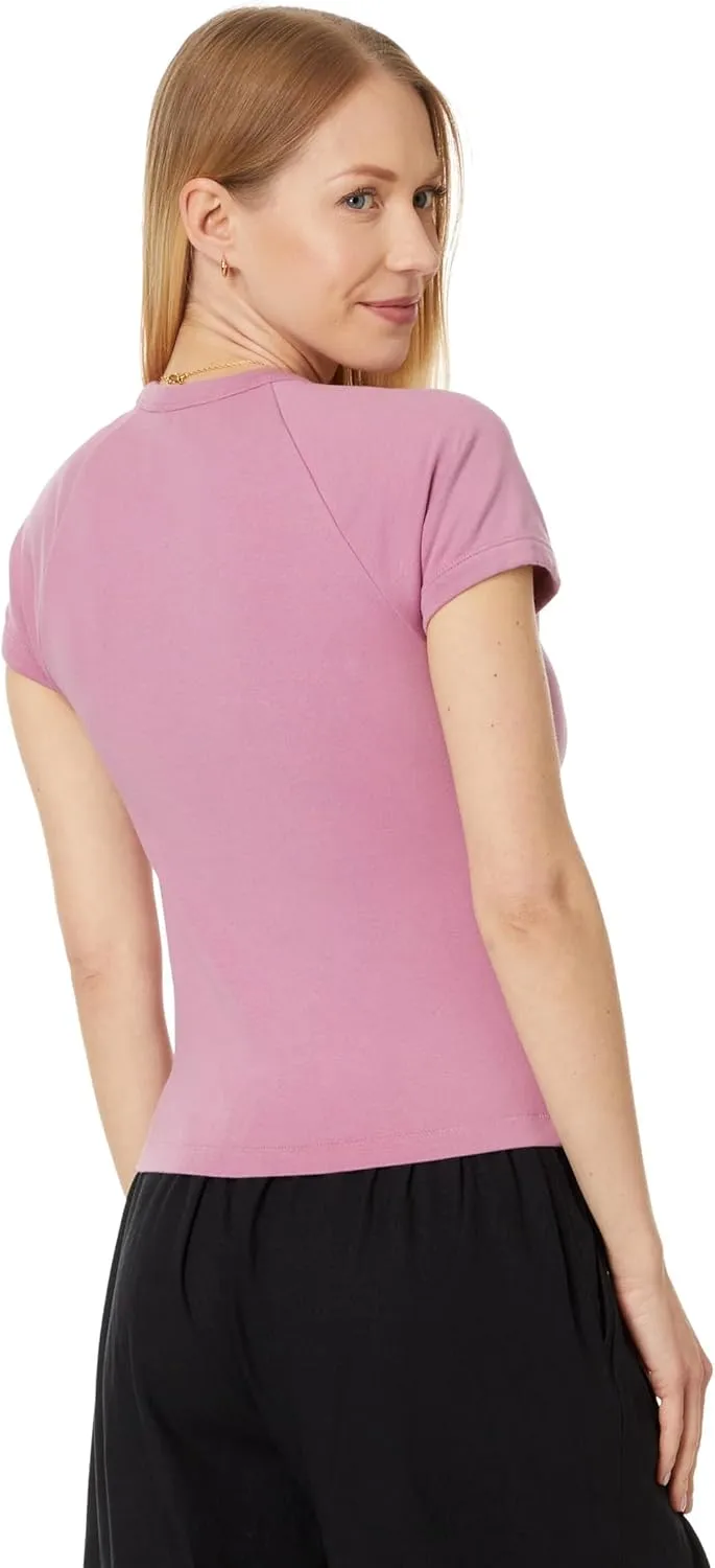 Madewell Women's Compact Rib Short Sleeve Baby Tee
