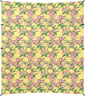 Margay Phlox Genesis Misty Rose Beach Canopy UPF50  Lightweight Large Sun Shelter with Sandbags and Shovel for Camping, Picnics, Backyard
