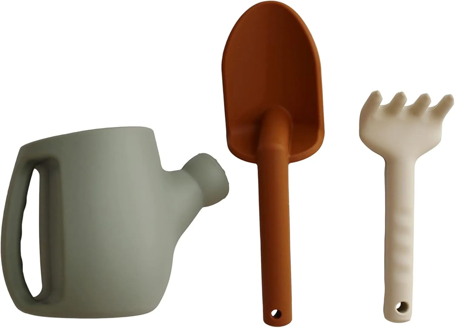 Marlowe & Co Silicone Gardening Set, Garden Tools and Beach Toys for Children (Dried Thyme)