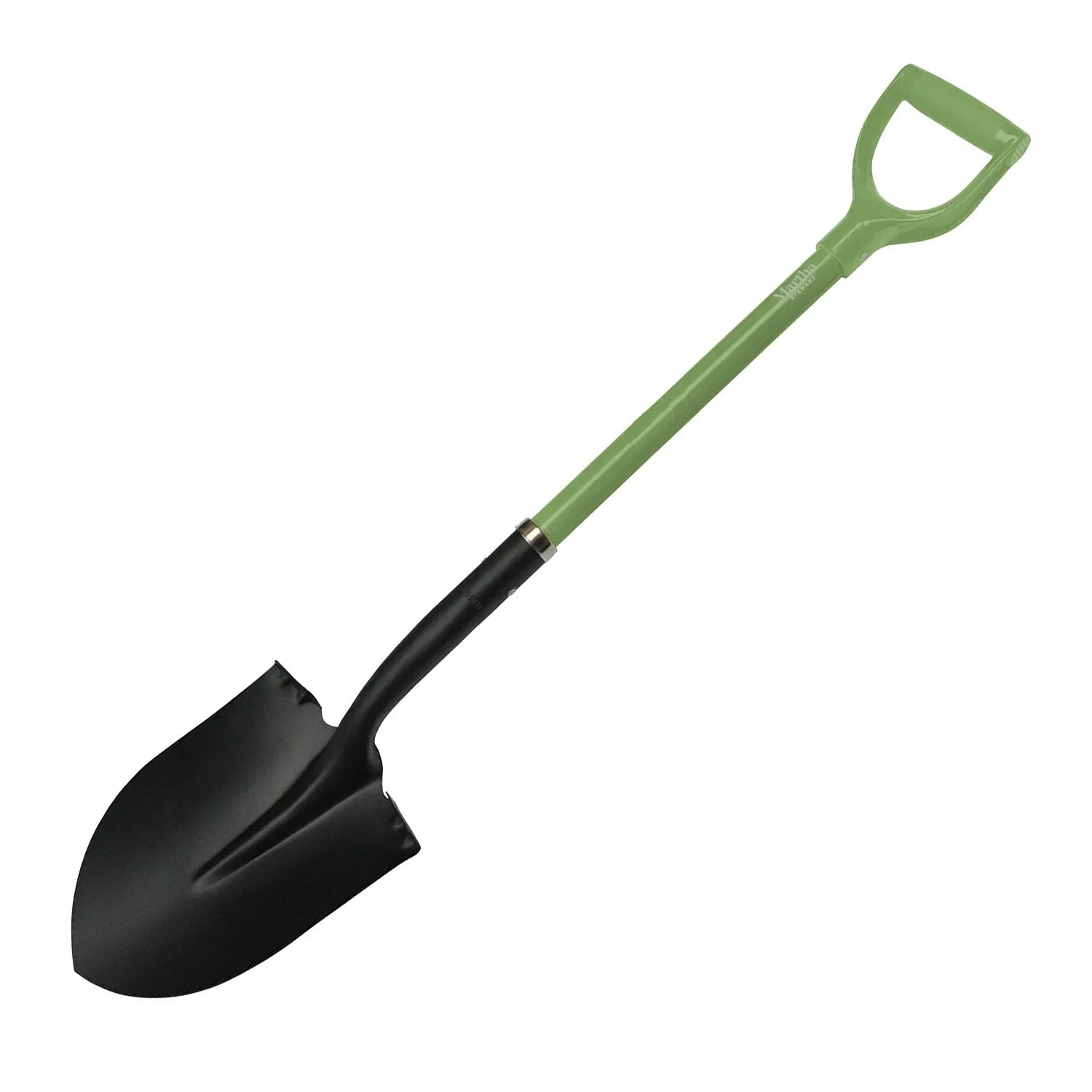 Martha Stewart MTS-FGRPSHV Carbon Steel Multi-Purpose Garden Shovel
