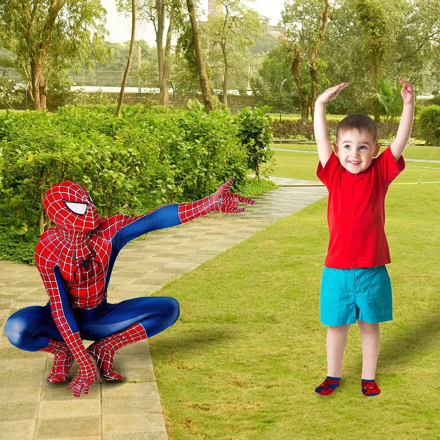 Marvel Spider-man Socks for Boys, 10 Pairs Low Cut Socks for Boys Ages 3-9