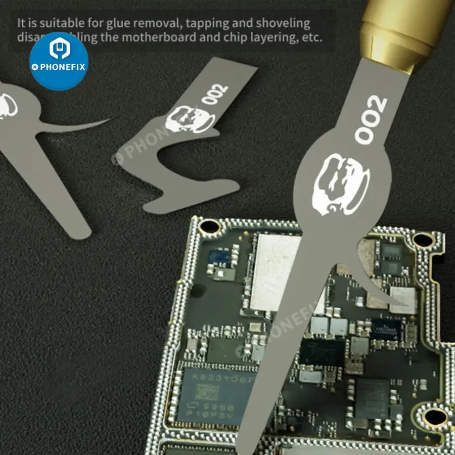 MECHANIC 002 Blades Glue Remover BGA IC Chip Degumming Scraping Knife