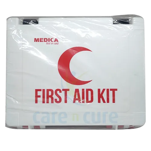 Medica First Aid Box Filled (Red) -Fs 068
