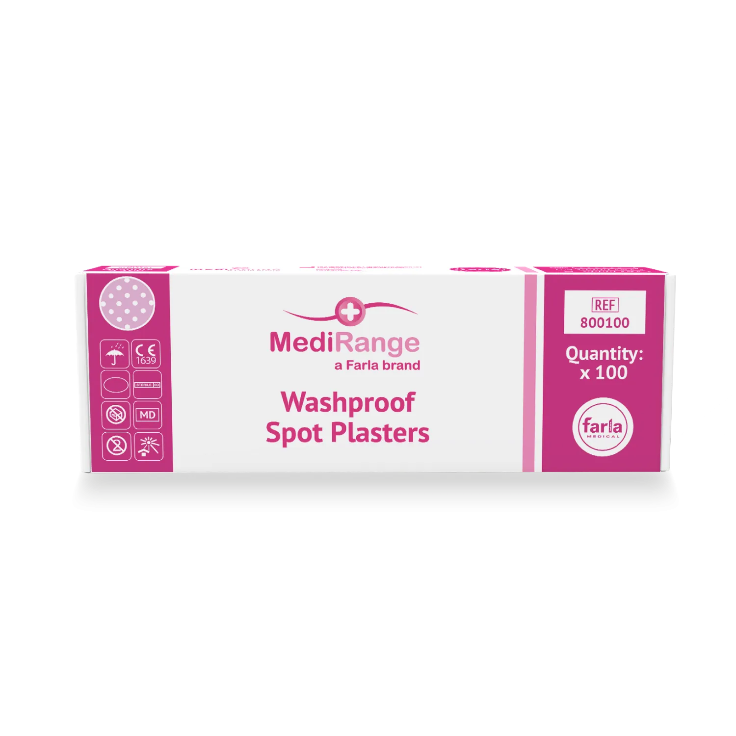 MediPlast Washproof Spot Plasters | Pack of 100