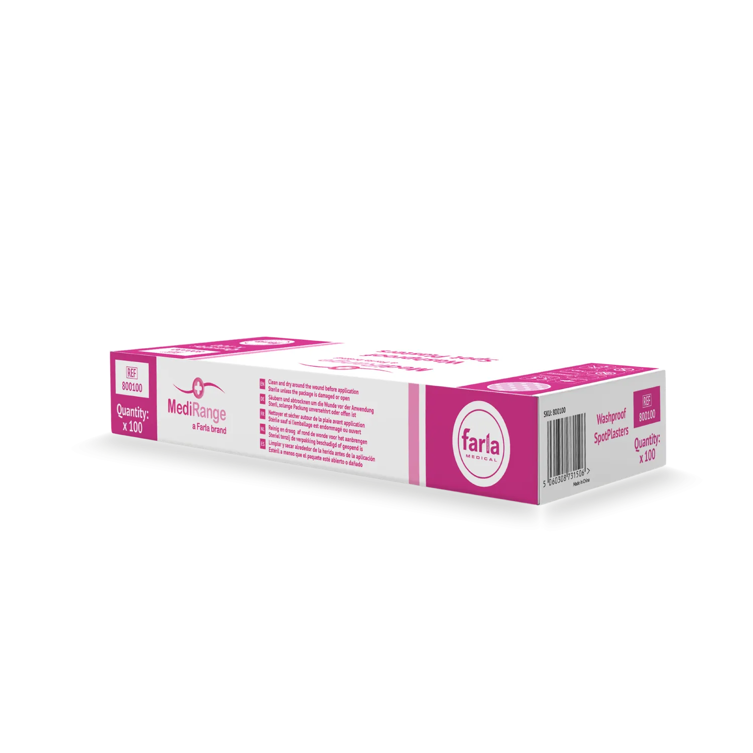 MediPlast Washproof Spot Plasters | Pack of 100