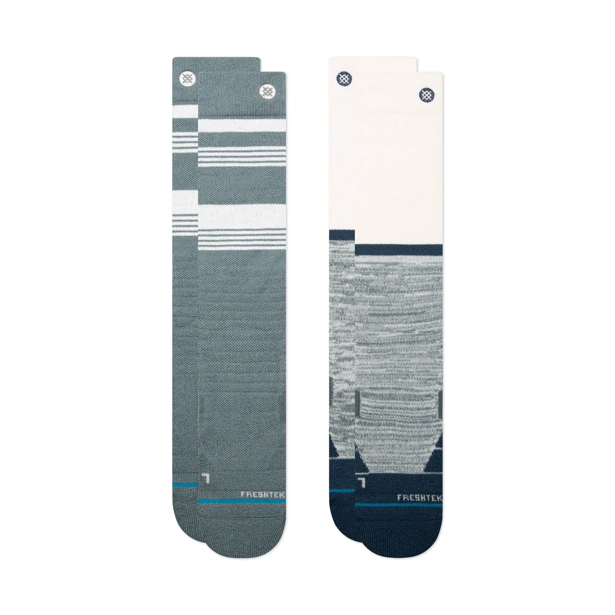 MEDIUM POLY SNOW OTC SOCKS 2 PACK - FREETON