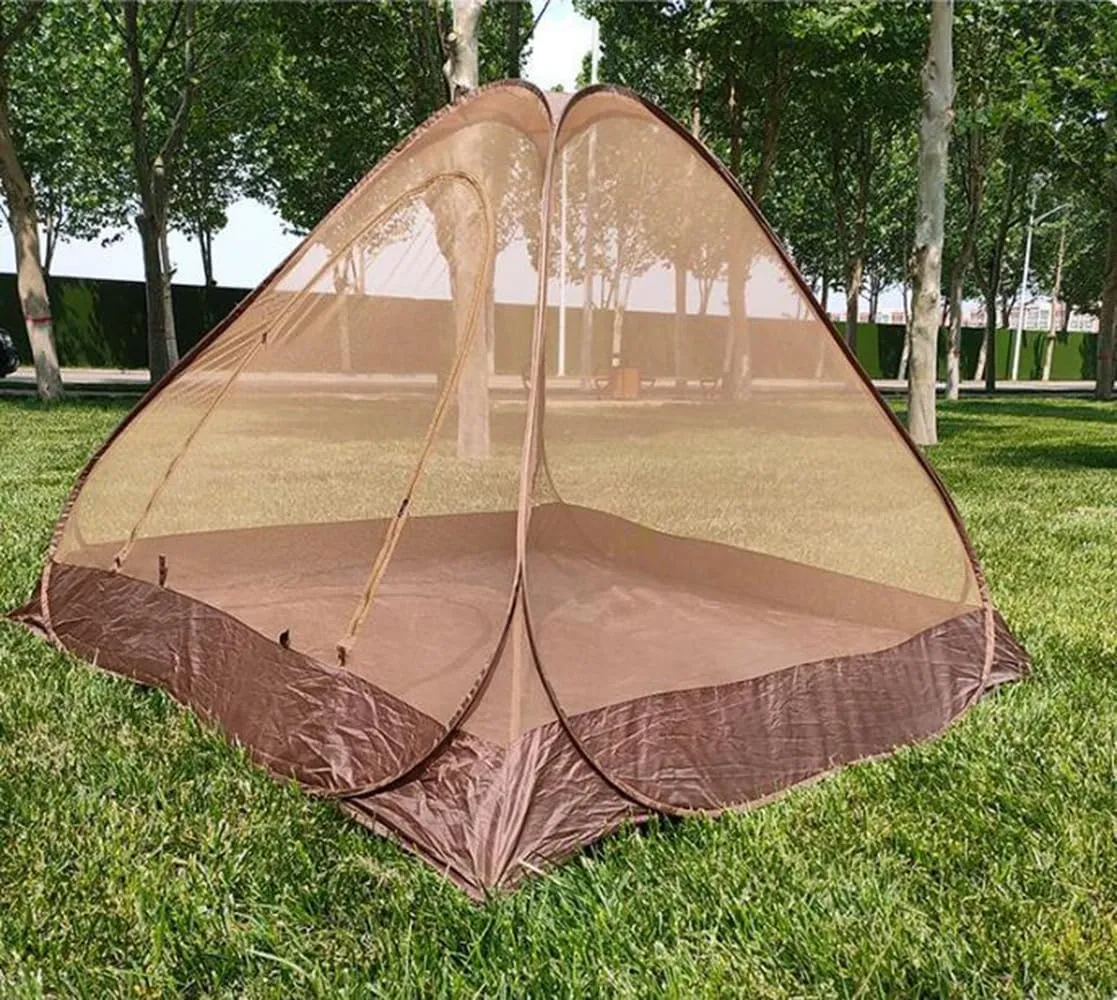 Mengersi Mosquito Net Pop Up Tent for Outdoor Indoor,Folding Netting Bed Tent,Portable Mosquito Netting with Waterproof Bottom,Bug Net,Canopy Outdoor,Camping Tent,Insect Screen