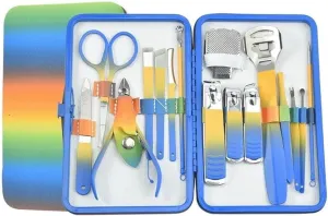 Mens Accessories Personal Care Set Home Nail Clipper 9piece Set Large Opening Manicure Tool Unisex Mini Compact Gift Eyebrow Clip Tweezers Nail File Armor Remover