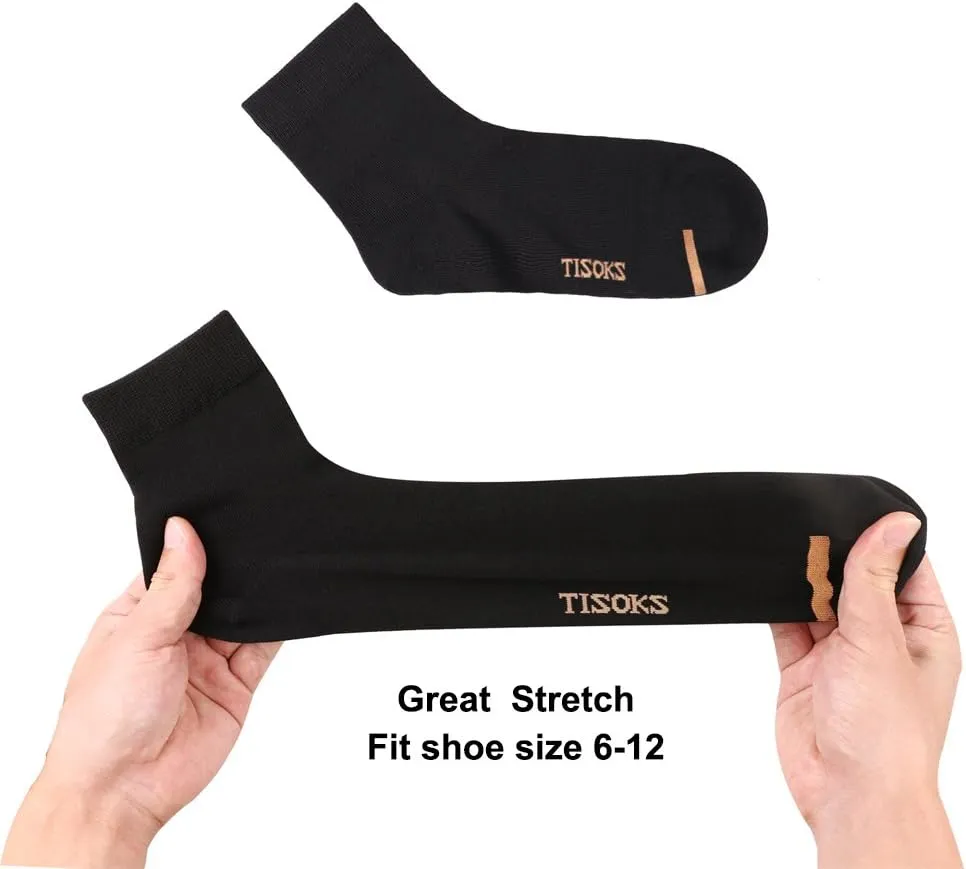 Mens and Womens Titanium Anti Odor Deodorant Sports Ankle Socks for Athletes Feet