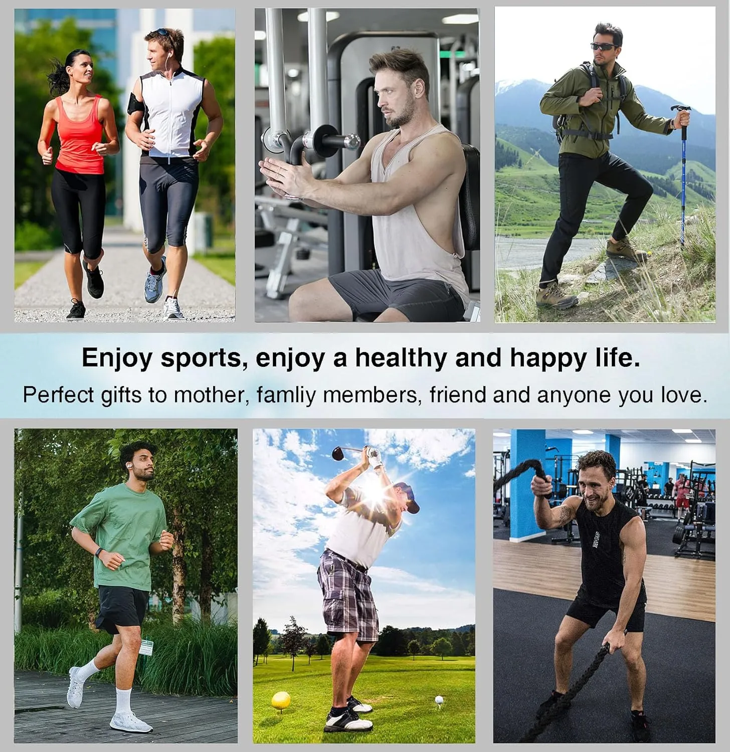 Men's Athletic Cushioned Ankle Socks Comfort Wicking Anti-Blister Running Sock 5 Pairs