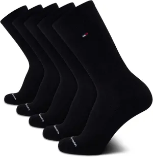 Men's Crew Socks - 5 Pack Performance Stretch Cushion Crew Socks - Athletic Socks for Men (Shoe Size: 7-12)