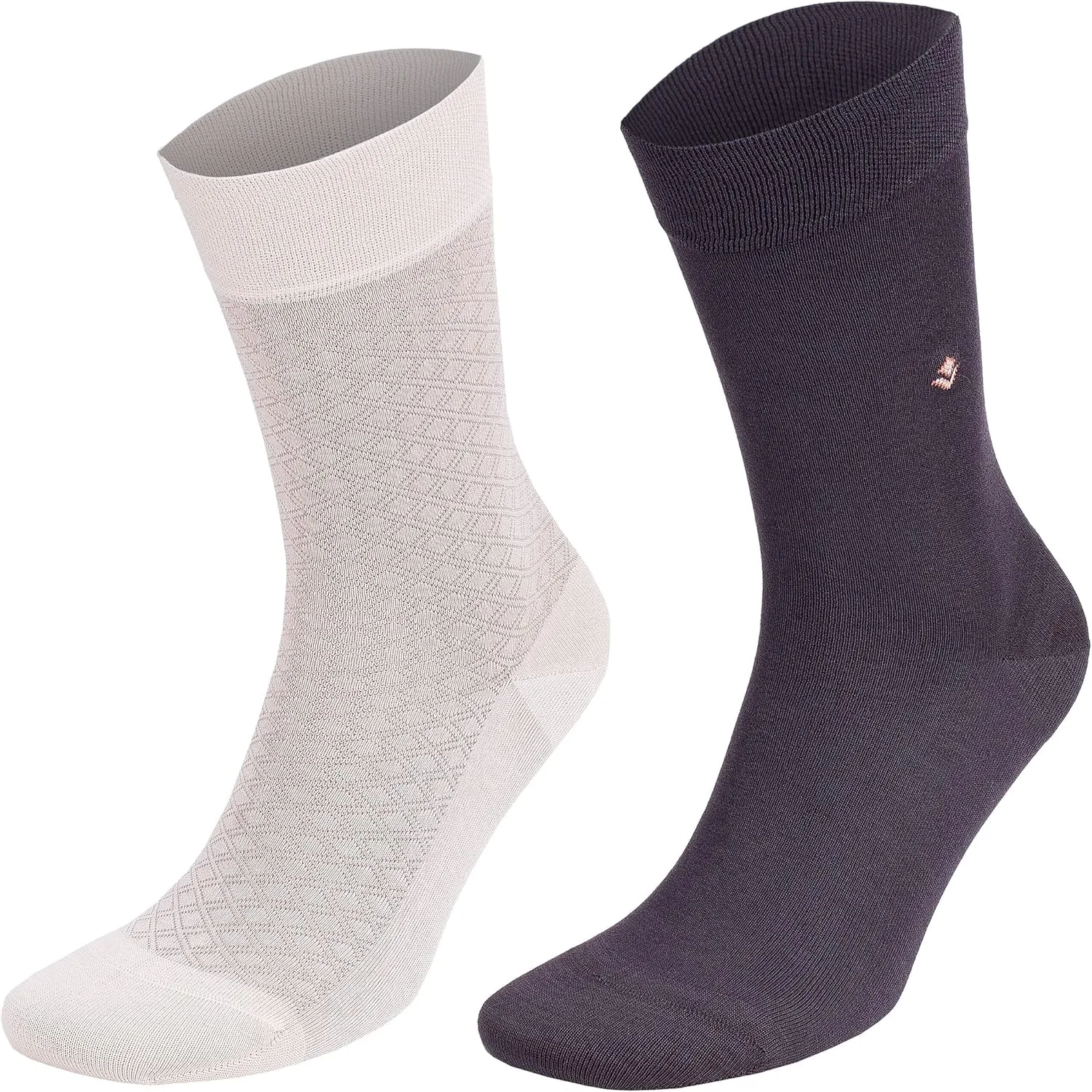 Men’s Lightweight Dress and Trouser Socks – Rayon Made From Bamboo, Odor Free & Breathable(3 or 8 pairs   Gift box)