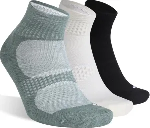Merino Wool Ankle Socks for Men Women - Moisture-Wicking, Breathable, Arch Support, Padded Workout Year-Round Wear