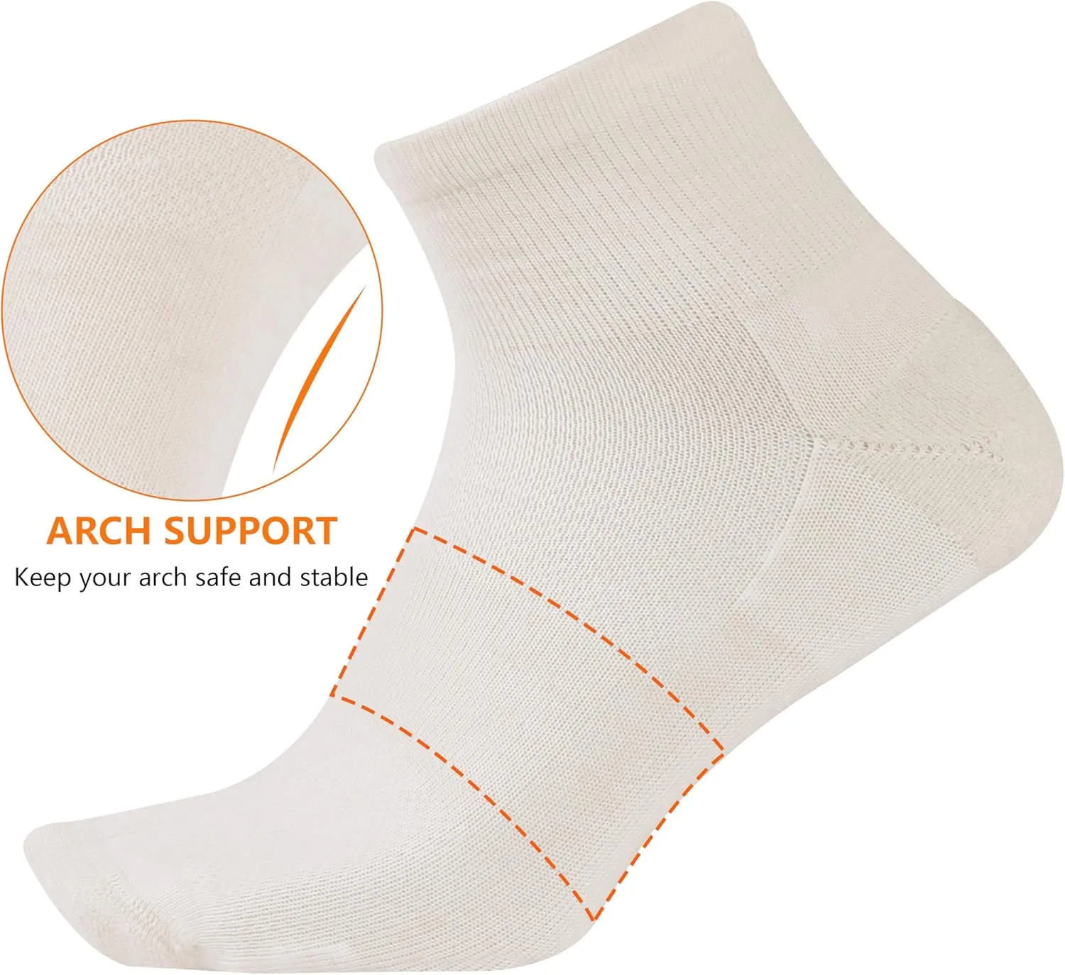 Merino Wool Ankle Socks, Men's Women's 90% Wool Athletic Thin Running Moisture Wicking Socks, 3 Pairs