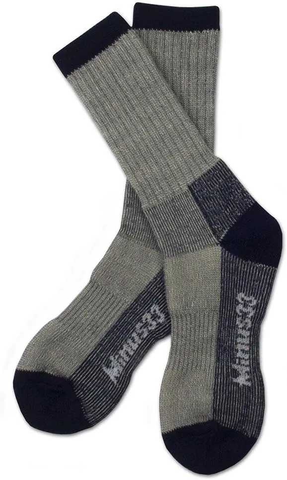 Merino Wool Crew Hiking Sock - Moisture Wicking