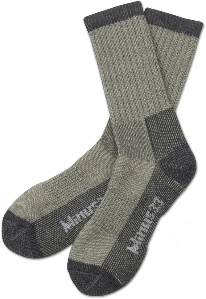 Merino Wool Crew Hiking Sock - Moisture Wicking