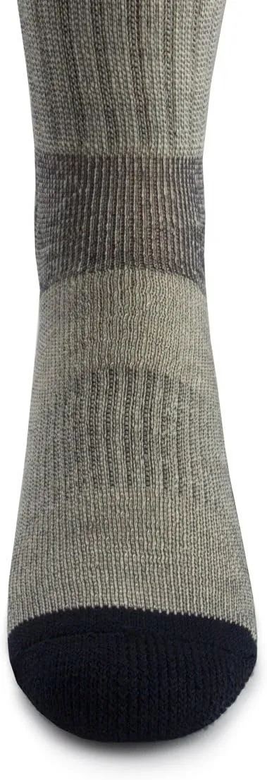 Merino Wool Crew Hiking Sock - Moisture Wicking