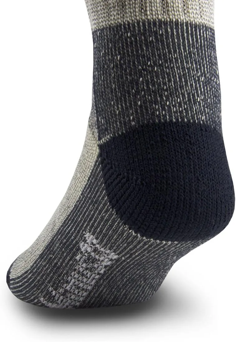 Merino Wool Crew Hiking Sock - Moisture Wicking