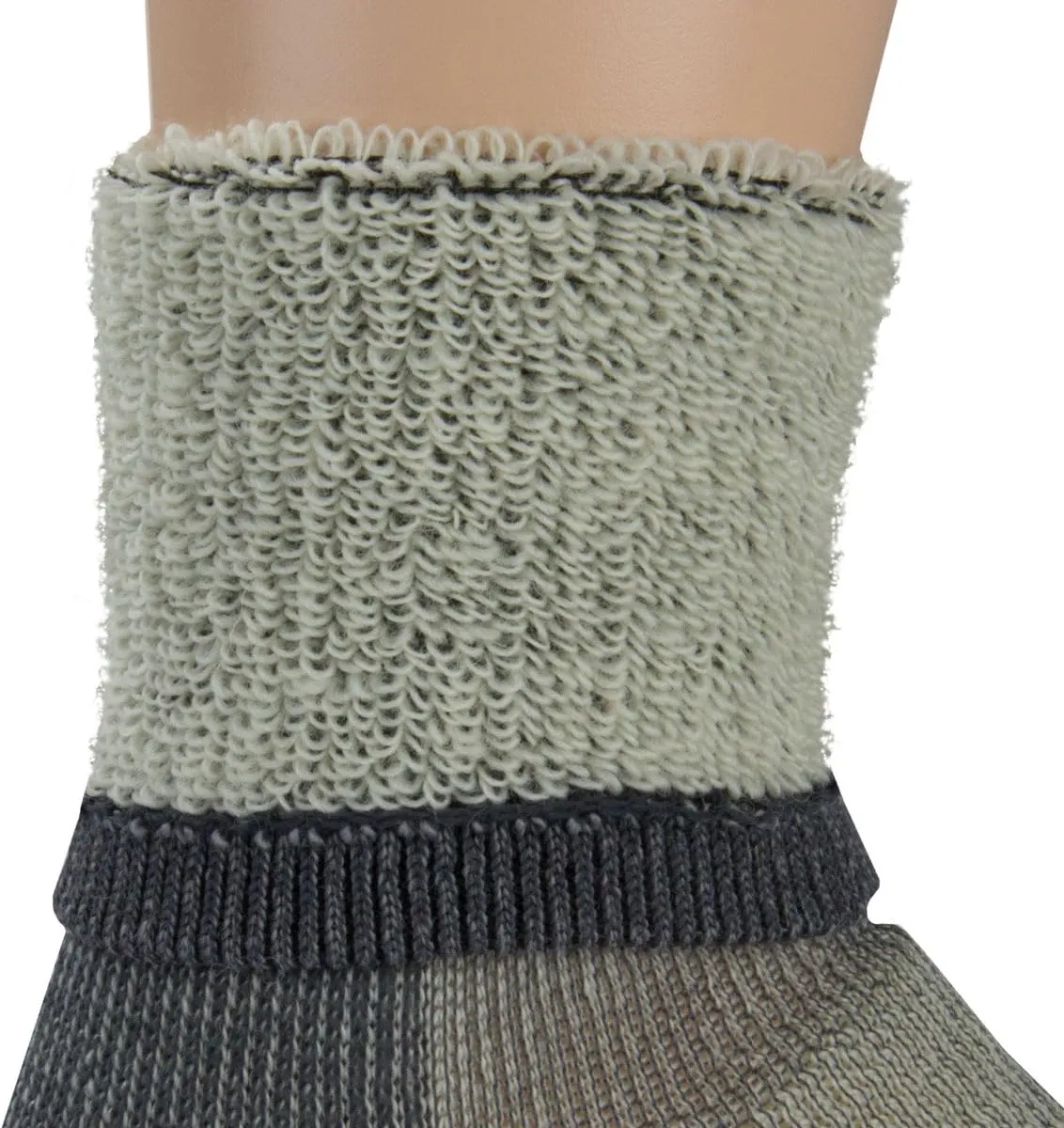 Merino Wool Crew Hiking Sock - Moisture Wicking
