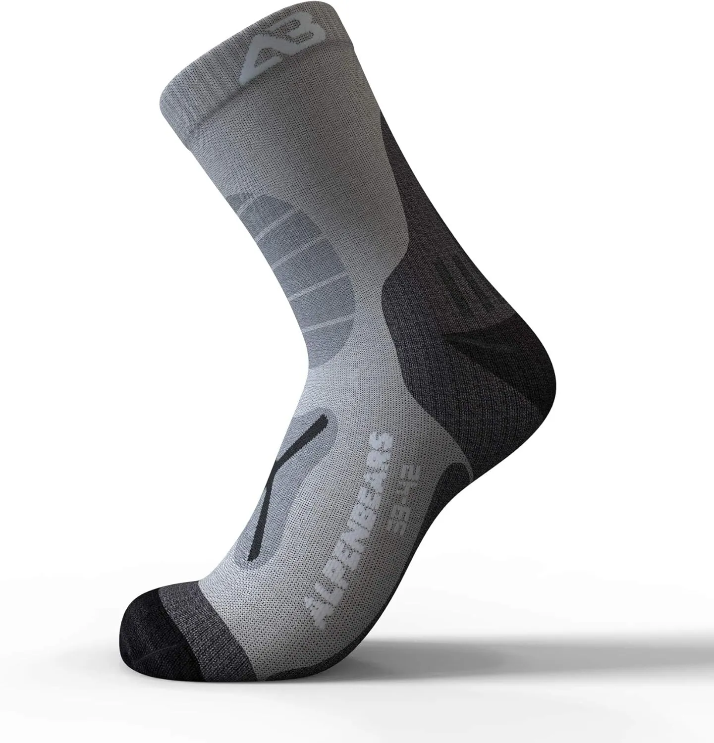 Merino Wool Hiking Socks (2-Pair) - Wool Socks for Men, Women & Kids