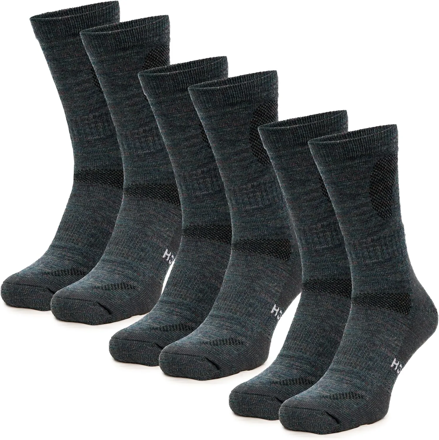 Merino.tech Merino Wool Socks for Women And Men - Merino Wool Hiking Socks Crew Style