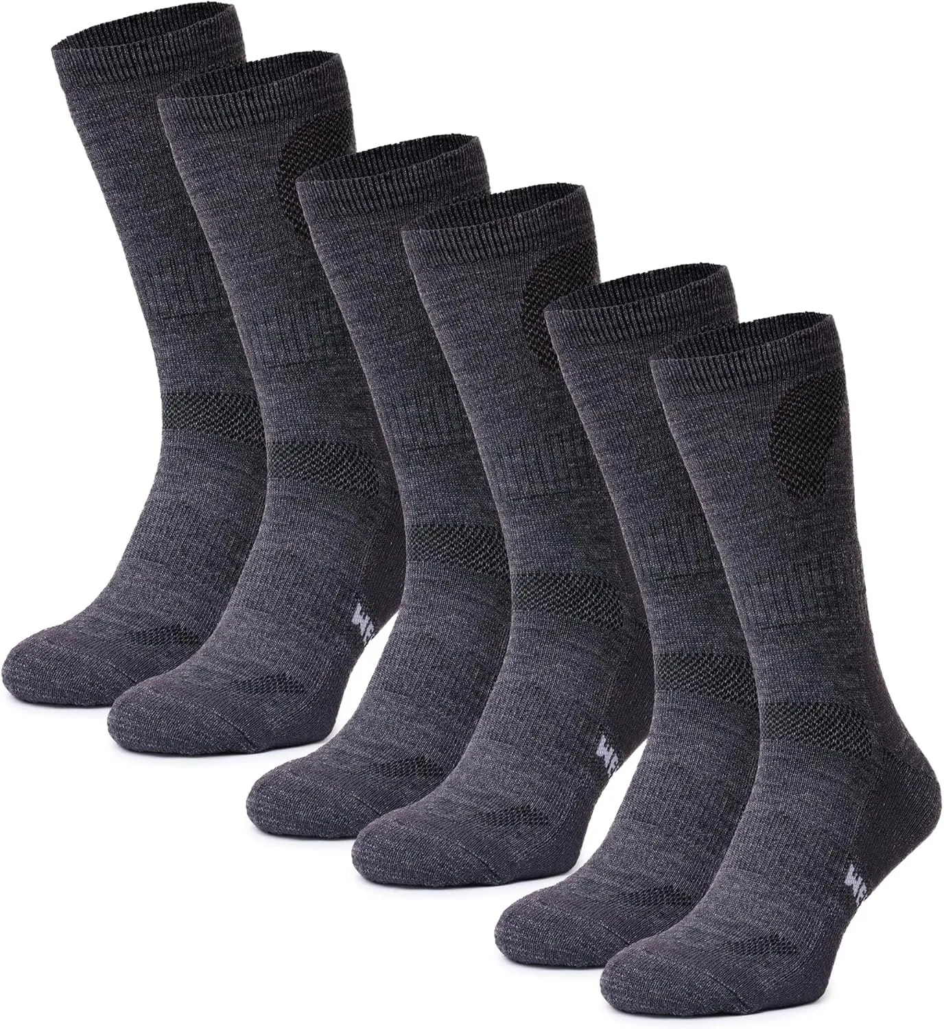 Merino.tech Merino Wool Socks for Women And Men - Merino Wool Hiking Socks Crew Style
