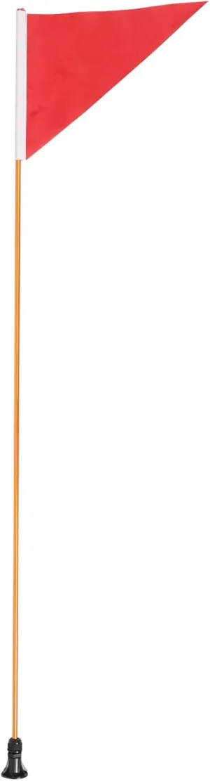 Milisten Folding Kayak Flag Kit Safety Flag for Enhanced Watercraft Visibility Easy to Install Accessory for Boating and Kayaking Adventures