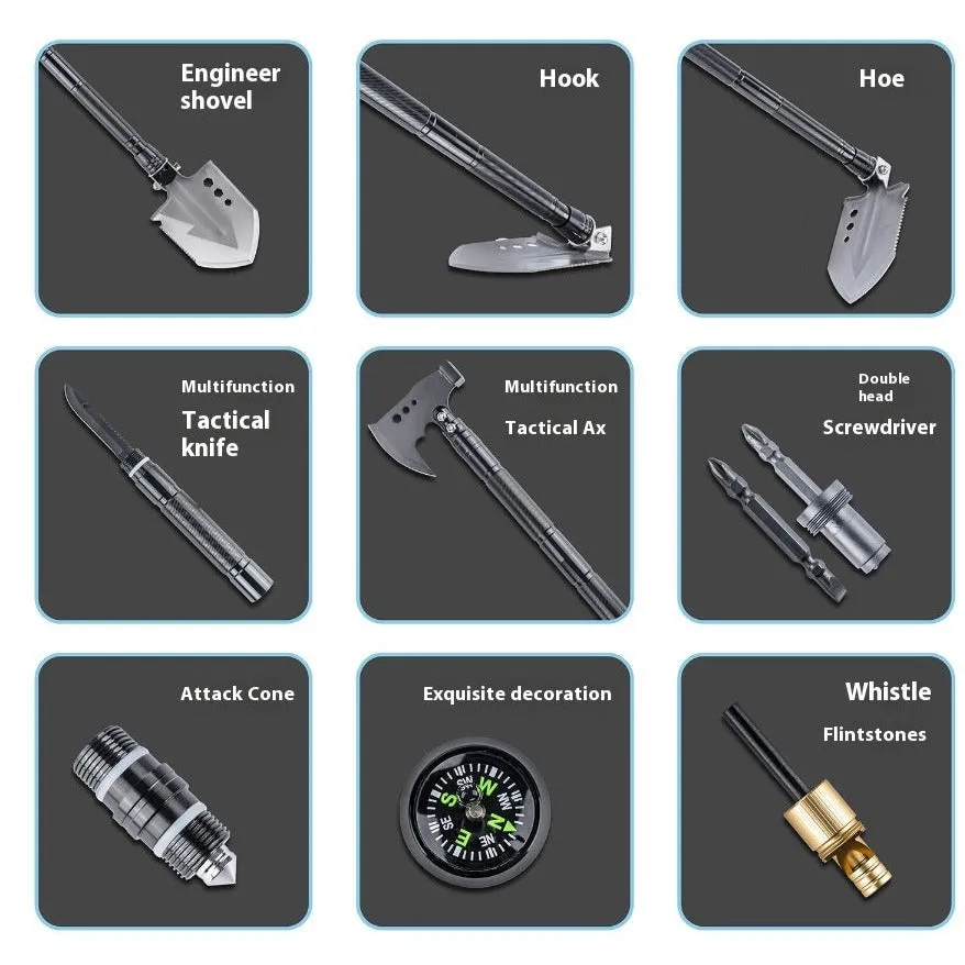 Military Shovel Hammer Set| Multifunctional knife