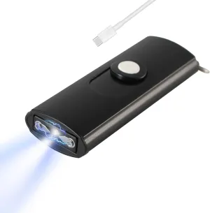 Mini Stun Gun Flashlight LED tazer 2 in 1 self Defense Weapon Mini Gun Keychain kit Tools Safety Less Lethal stungun