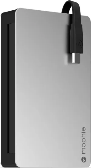 mophie powerstation Plus 3x with Micro USB (5,000 mAh) - Black (For Android Only)
