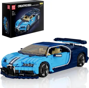 Mould King Car Building Sets, 1:12 Scale Sports Car Model, 10111 Collectible Speed Champion Cars Building Kits, Build and Display Car Set for Adults Boys Kids Aged 14  (1222 Pieces)
