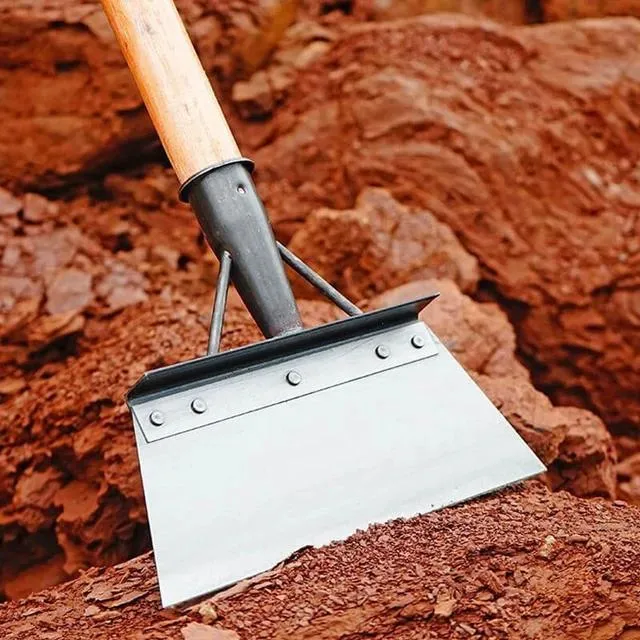 Multi-Purpose Cleaning Shovel Snow Removal Dirt Pile Removal Stainless Steel Weeding Garden Hand Shovels