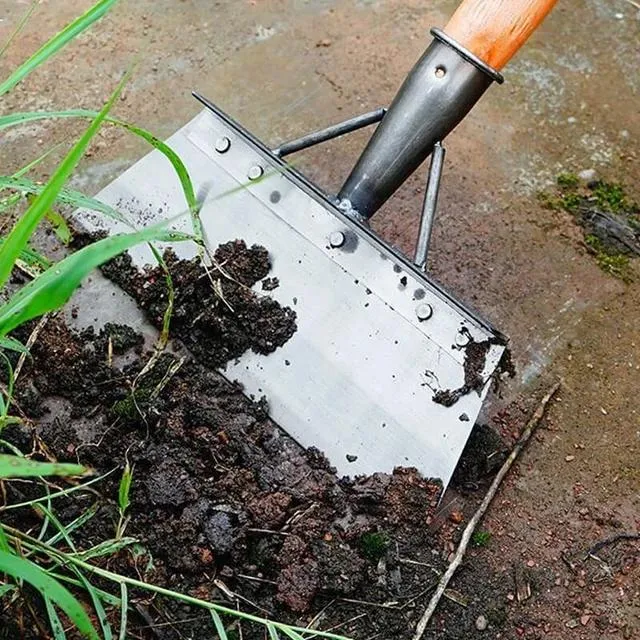 Multi-Purpose Cleaning Shovel Snow Removal Dirt Pile Removal Stainless Steel Weeding Garden Hand Shovels