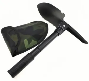 Multifunctional Survival Folding Shovel - Outdoor Camping Tool Kit