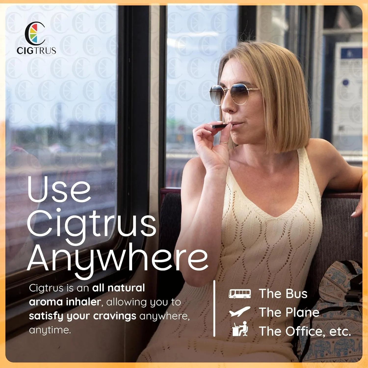 Natural Nicotine-Free & Tobacco-Free Smoking Alternative (20-Piece) - Non-Electric Craving Relief, Quit Smoking Aid with Cigtrus (Assorted Flavors)