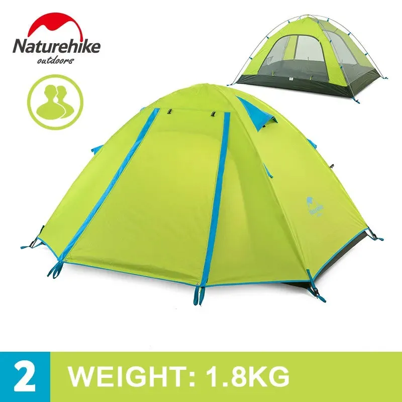 NatureHike 3-4 Person Double Layer Camping Tent
