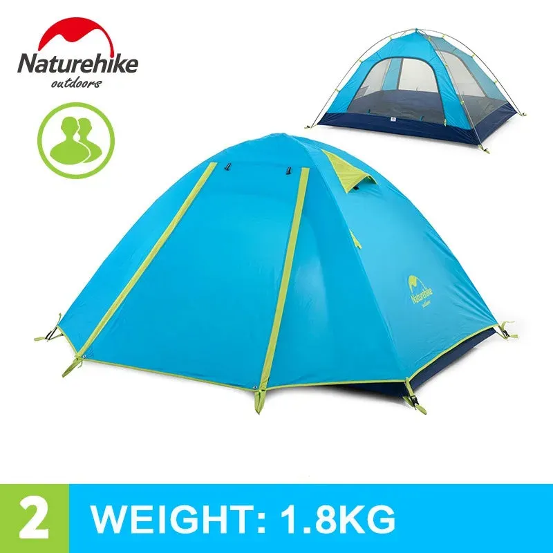 NatureHike 3-4 Person Double Layer Camping Tent