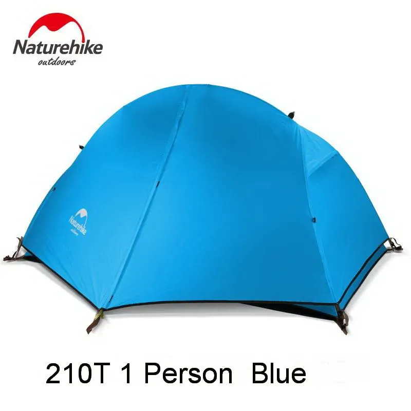 Naturehike Outdoor Ultralight Cycling Tent 1 2 People Backpacking Trekking Mountain Single Camping Tent Waterproof PU4000