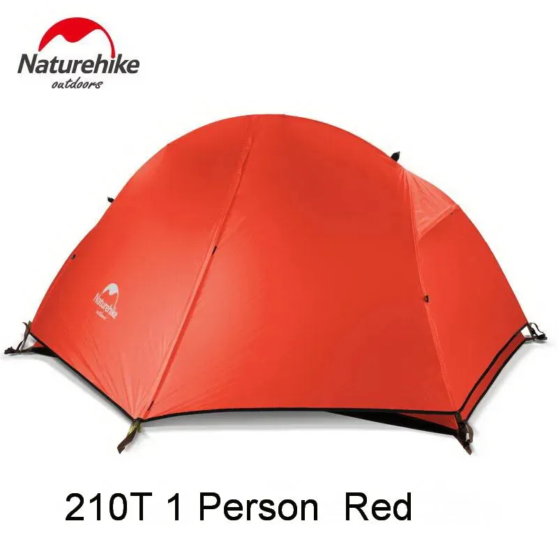 Naturehike Outdoor Ultralight Cycling Tent 1 2 People Backpacking Trekking Mountain Single Camping Tent Waterproof PU4000