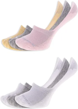 New Balance Women's Performance Cushioned Liner Socks-6 & 12 Pairs-Moisture Wicking