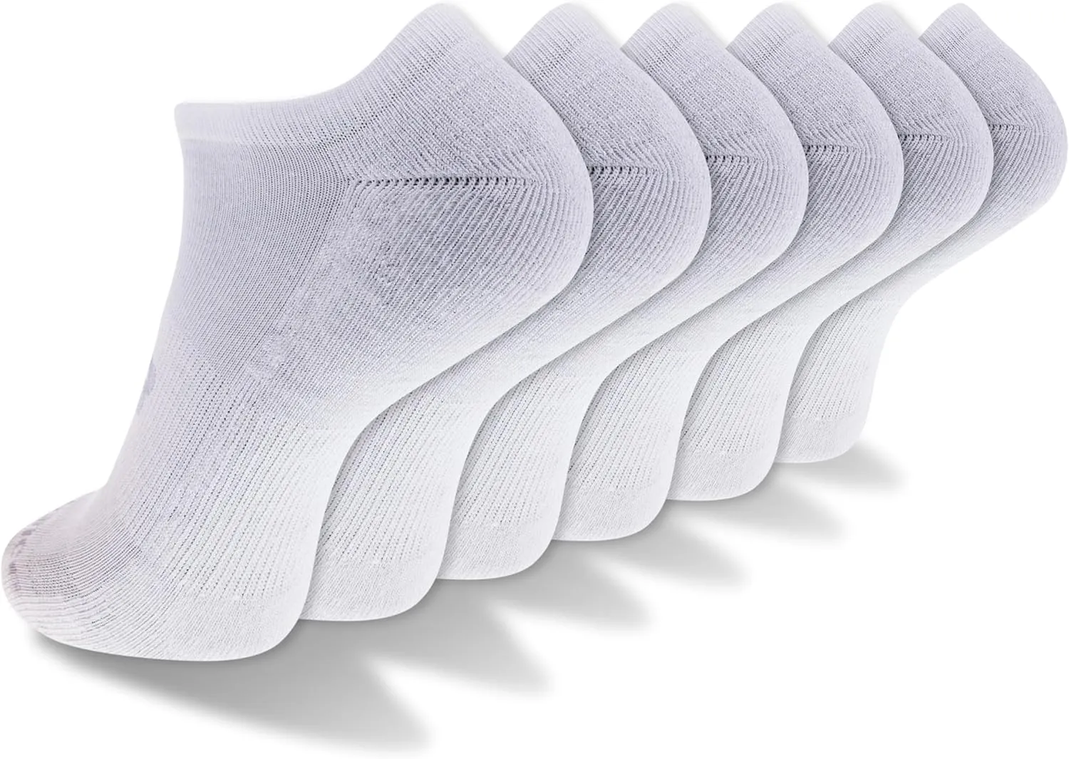 New Balance Women's Performance Cushioned No Show Socks-6 & 12 Pairs-Moisture Wicking