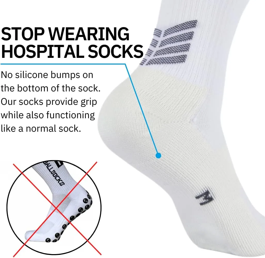 NEW Grip Socks | Advanced Anti-Slip Grip Technology | Enhance Performance in Professional & Amateur Sports