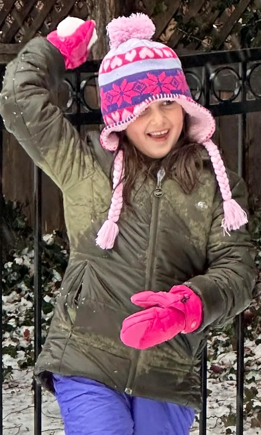 N'Ice Caps Kids Waterproof Snow Mittens Cold Weather Thinsulate Insulated
