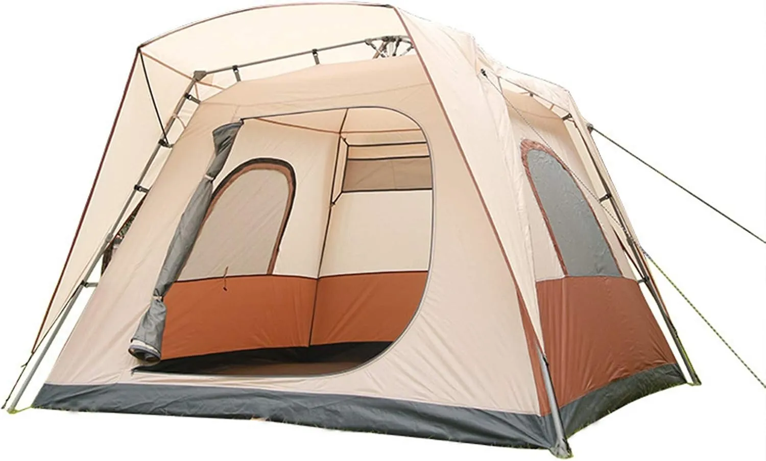 NIEH Beach Tent for 5-8 Person, Changing Room Privacy Tent, Double Layers, for Family, Festival, Hiking, Backpacking, Easy to Set up and Package