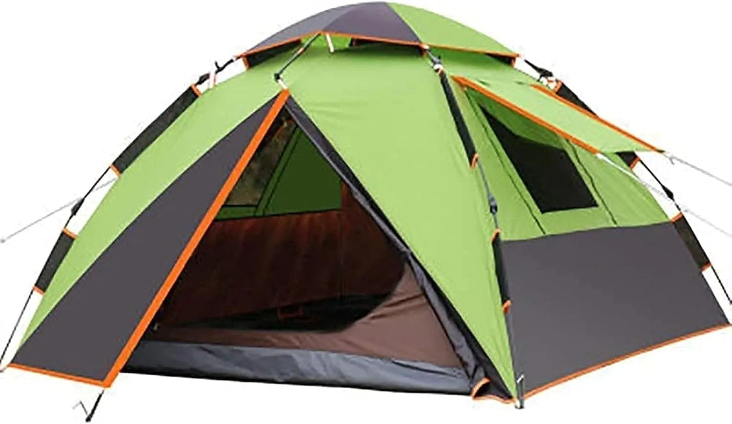 NIEH Camping Tent Automatic Pop-up Dome Tent for Camping | Waterproof 3-4 Person Instant Tent Easy to Set Up,for Backpacking, Camping, Hiking